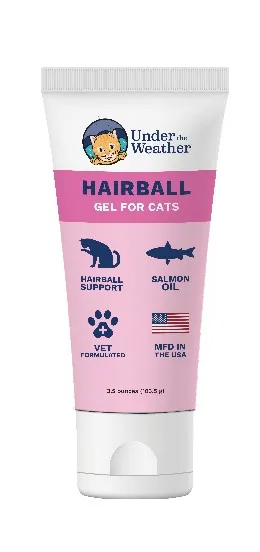 3.5oz Under the Weather Cat Hairball Squeezable Gel - Health/First Aid
